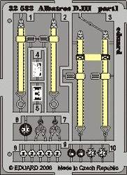 eduard 32583 1/32 Aircraft  Albatros D III for Roden (Painted)