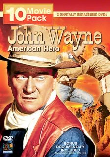 John Wayne   American Hero 10 Movie Pack DVD, 2007, 2 Disc Set
