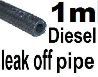 NEW 1 METRE diesel engine spill leak off braided pipe hose, CHEAP 3 