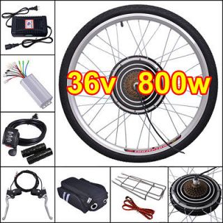    Rear Wheel Electric Bicycle Motor Kit E Bike Cycling Hub Conversion