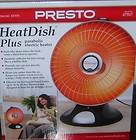 Presto HeatDish Plus   Parabolic Electric Heater New Factory Boxed