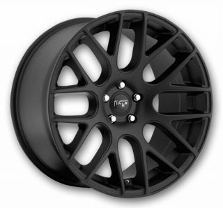 19 Niche Circuit Wheel SET Matte Black 19x8.5 SPORT Series FWD 5 LUG 