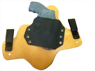 IWB Kydex/Leather Hybrid Holster Smith and Wesson J Frame All Models 