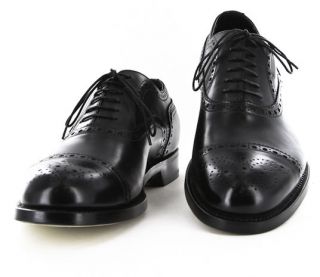 New $2150 Santoni Black Shoes 10.5/9.5