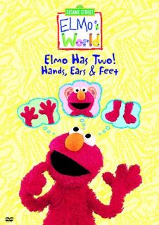 Elmos World   Elmo Has Two Hands, Ears Feet DVD, 2004