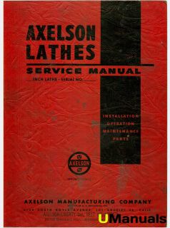 lathe axelson in Manufacturing & Metalworking