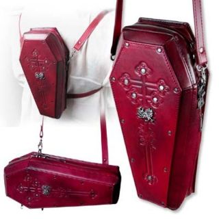The Prince of Wallachias Coffin Handbag   Purse   Alchemy Gothic