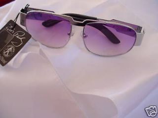 ELVIS PRESLEY TCB Concert Purple Sunglasses W/ Case