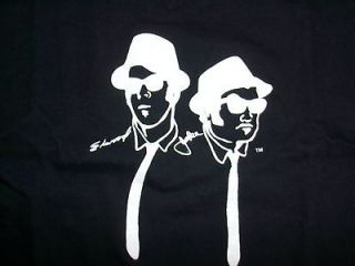 The Blues Brothers Jake & Elwood XL Black T Shirt