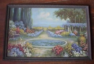 Nature’s Beauty” by R. Atkinson Fox Large Vintage Garden Print 