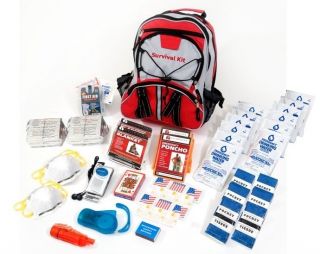   Person Guardian Essentials Survival Kit Bug Out Bag Emergency Supplies