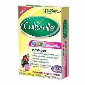 Culturelle Probiotics Chewable tablets for Kids Berry flavor Probiotic 