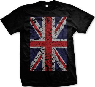   Jack Oversize Flag Britain England Mens T shirt Olympics Soccer Tees