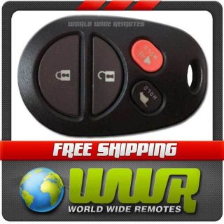 replacement keyless remote toyota in Keyless Entry Remote / Fob