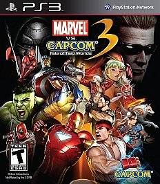 Marvel Vs. Capcom 3 Fate of Two Worlds (Sony Playstation 3, 2011)