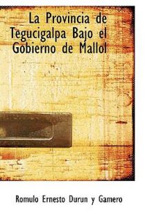   de Mallol by Romulo Ernesto Durun Y Gamero 2009, Paperback