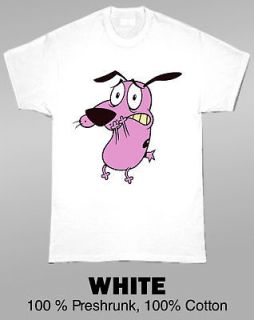 courage the cowardly dog shirt in Unisex Clothing, Shoes & Accs