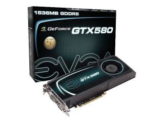 EVGA NVIDIA GeForce GTX 580 015 P3 1580 AR 1.5 GB GDDR5 SDRAM PCI 