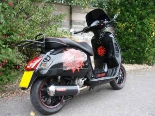 Vespa 300GTS 250 GTS Exhaust from GPR full system with carbon silencer