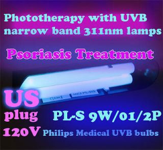 PSORIASIS UVB LAMP TREATMENT 311nm, US plug 110V ,UK AU plug 