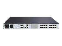HP IP Console 262585B21 16 Ports External KVM switch PS 2 CAT5