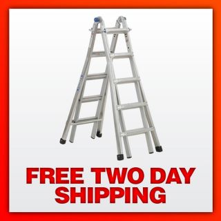   Werner MT 22 300 Pound Duty Rating Telescoping Multi Ladder (22 Foot