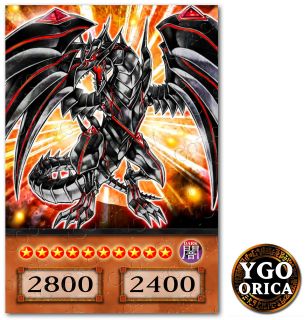 1x Red Eyes Darkness Metal Dragon ♔ YuGiOh Anime TV Show Non 