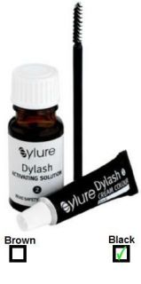 Eylure Dylash 45 Day Mascara Eyelash and Brow Dye Kit Black