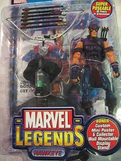 RARE MARVEL LEGENDS VHTF HAWKEYE SERIES VII SEALED WITH COMIC BOOK