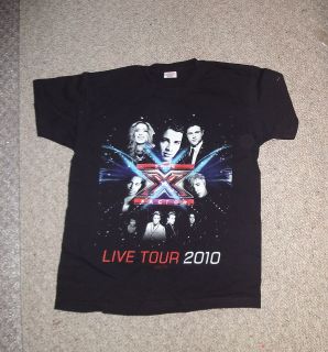 Factor Tour T shirt 2010 Age 9   11 Years   Jedward, Stacey Solomon