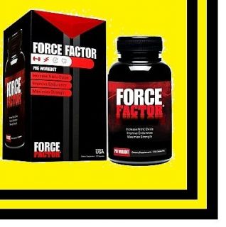FORCE FACTOR Nitric Oxide Booster 120ct Pre Workout Nitrix Oxide
