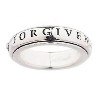  SOLD OUT Steven Lavaggi Sterling Silver Revolving Forgiveness Ring 