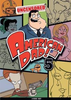 American Dad   Fifth 5th Vol Volume 5 Five (DVD) New