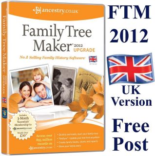 family tree maker 2012 in Hobbies & Leisure