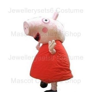   Peppa Pig Adult Costume Party Clothes Suit Fancy Dress Cartoon Mascot