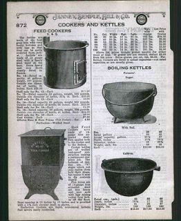 1928 ad Farmers Sugar Boiling Kettles Apple Butter Caldrons 60 Gallon
