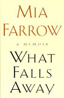 What Falls Away A Memoir by Mia Farrow 1997, Hardcover, Large Type 