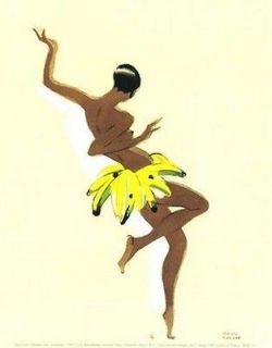 Black Thunder (Josephine Baker)   Poster by Paul Colin (9.5X12)