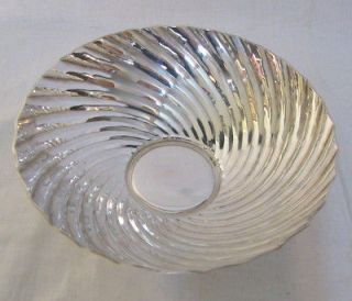 Lovely Swirls French Art Deco Silver Bowl by ERCUIS See Photos and 