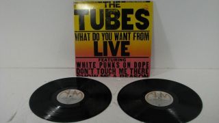 The Tubes What do you Want from LIVE   Double Album