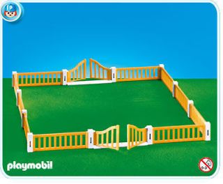 Playmobil #7370 Animal Nursery Fencing NEW