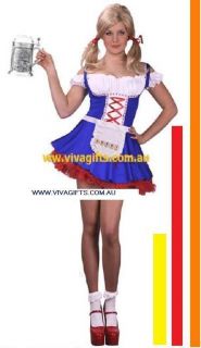 Girls/Teen Oktoberfest Dirndl Frauline German Maid Costume EXPRESS