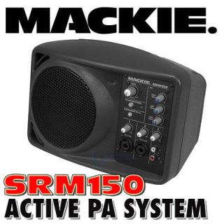 Mackie SRM150 SRM 150 Compact Active PA System Speaker