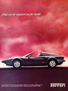1982 Ferrari 308 Dealer   Created   Classic Vintage Advertisement Ad 
