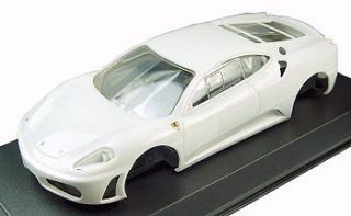 MB Slot White Ferrari F430 Challenge 1/32 Scale Slot Car Kit MBASL000
