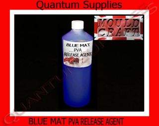 Mouldcraft BLUE MAT PVA RELEASE AGENT 500ML blue pva agent FIBREGLASS 