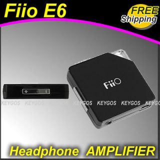 FiiO E6 Tiny Slim HEADPHONE EARPHONE PROTABLE AMPLIFIER AMP 3.5mm 3.5