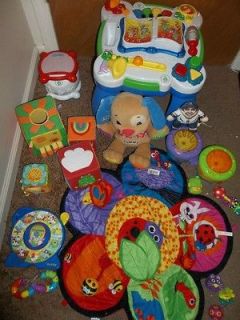 21 big lot baby toys leapfrog activity table fisher price dog