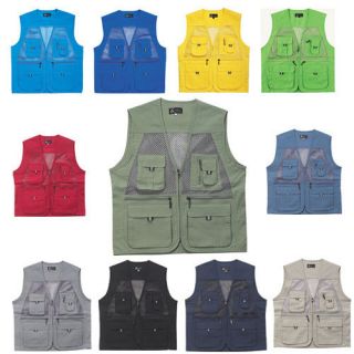 Vest Fishing Fly New Hunting Mens Travel Jacket Outdoor Life Mesh 