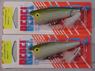 NEW REBEL POP R LURES poppers floating crankbait GREAT FOR BASS 2 